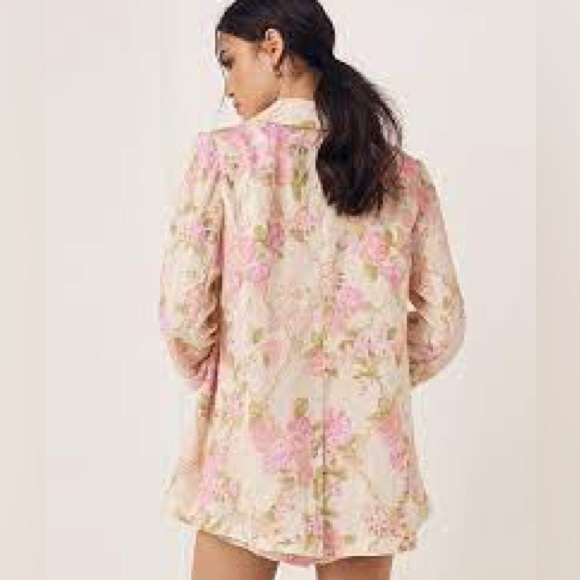 SPELL ~ ROSE GARDEN LINEN BLAZER - Picture 11 of 16